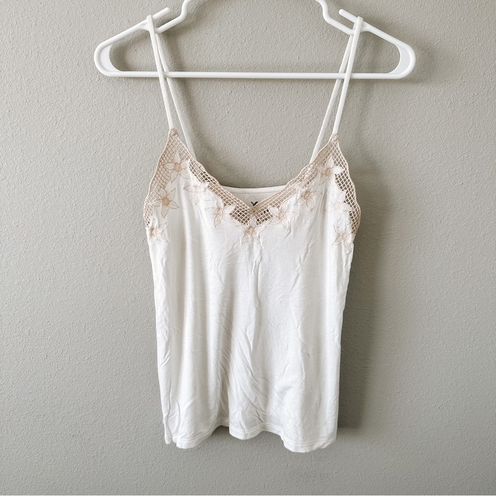 AEO Soft & Sexy White Tank Women’s Size XS